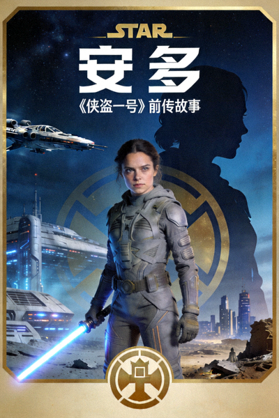 《安多》星战衍生剧海报 - 讲述《侠盗一号》前传故事