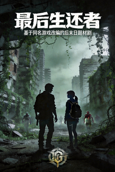 《最后生还者》剧集海报 - 基于同名游戏改编的后末日题材剧